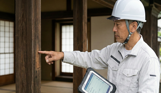 建築のプロによる点検